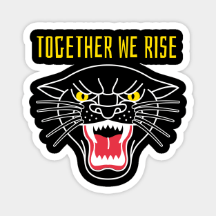 Together We Rise - Black Lives Matter Magnet