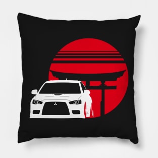 mitsubishi evolution Pillow