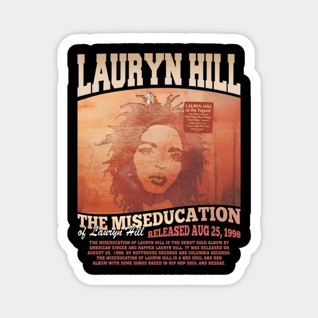 Lauryn Hill Tours Magnet by ElinvanWijland birds