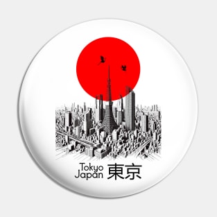 Tokyo Japan Pin
