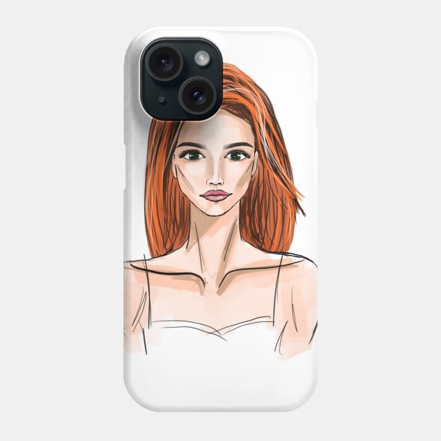 Fashion girl Phone Case by Keen_On_Colors