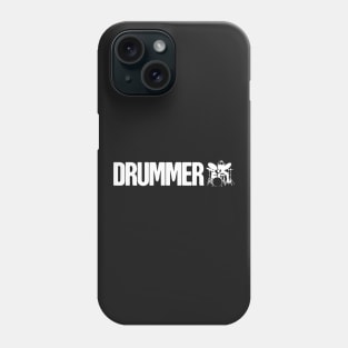 DRUMMER – Drum Set Design Phone Case