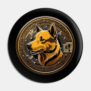 Crypto Dog Pin