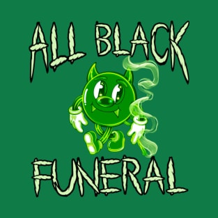 All Black Funeral “420 Devil Boi” T-Shirt