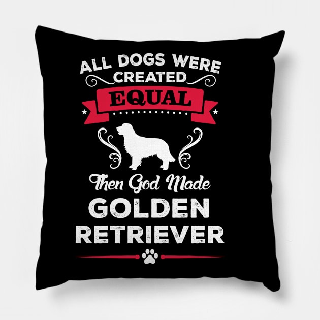 Golden Retriever Pillow by Republic Inc