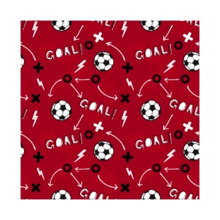 Soccer pattern T-Shirt