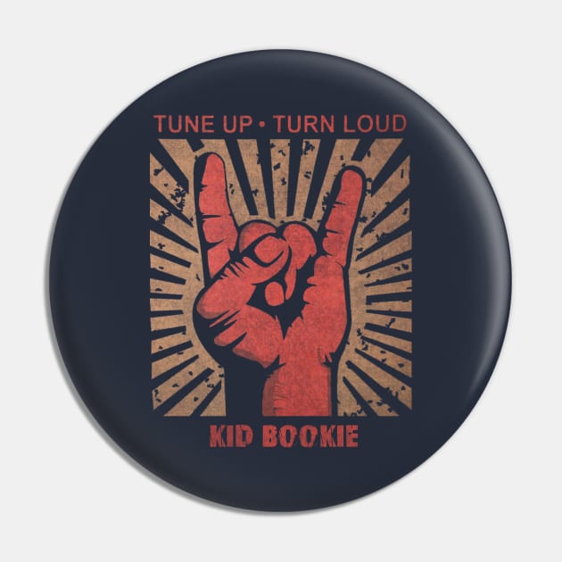 Tune up . Turn Loud Kid Bookie Pin by MenGemeyMashkan