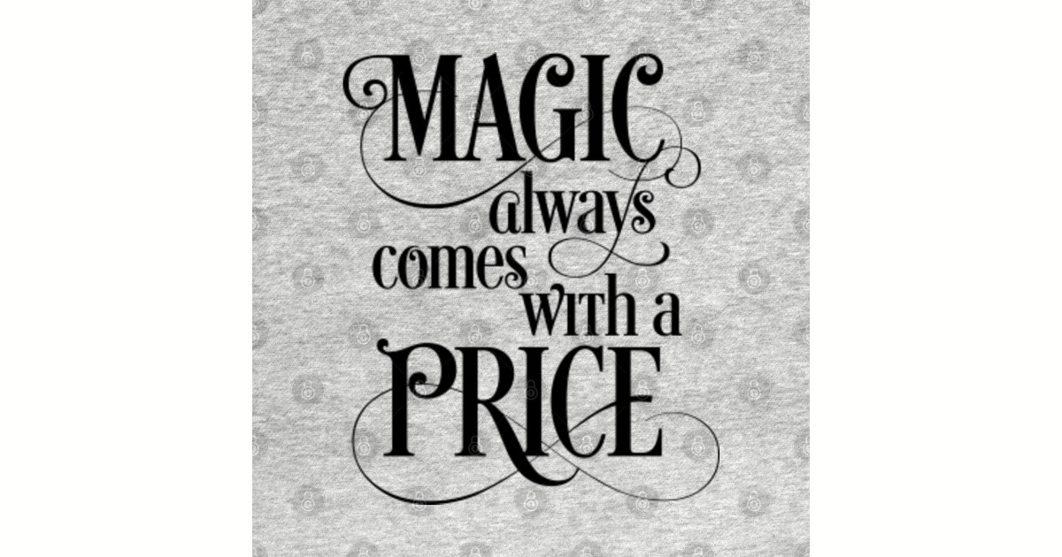 It is come magic. It is come magic