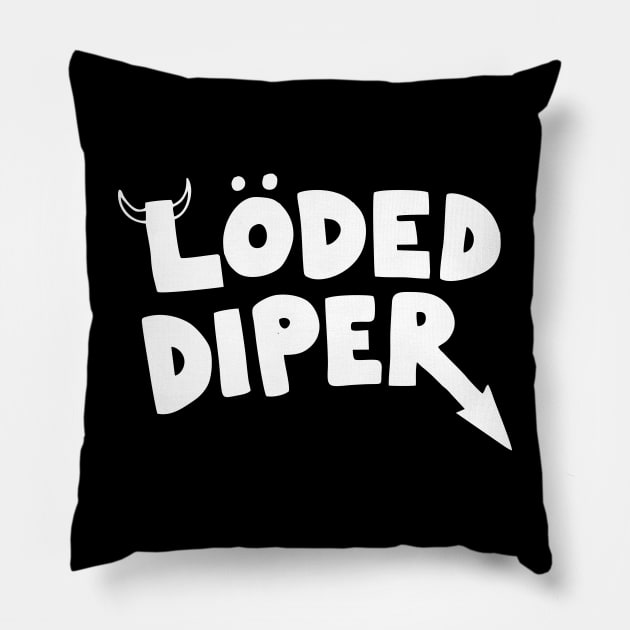 Loded Diper 2 Pillow by Bimonastel