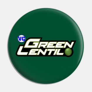 Green Lentil Pin