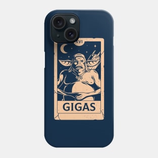 Gigas Tarot Card Phone Case