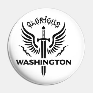 Glorious Washington Pin