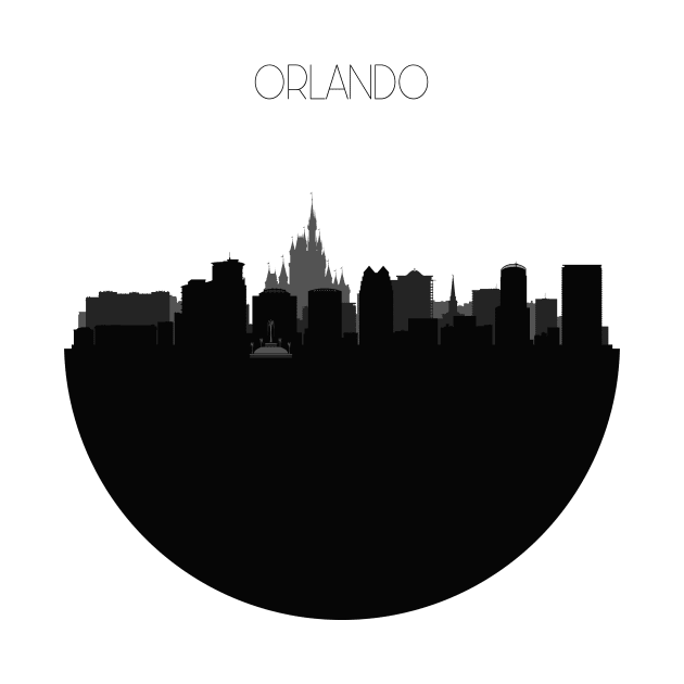 Orlando Skyline by inspirowl