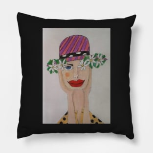 Daisy Girl Pillow