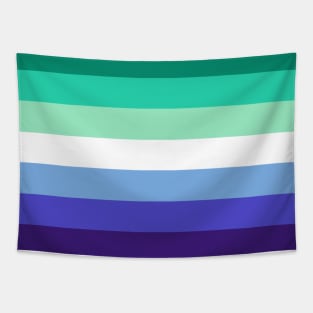 Gay Men Pride Flag Tapestry