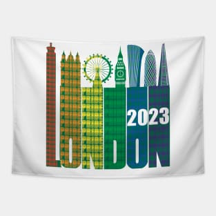 Pride London Skyline Tapestry