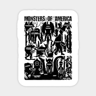 Monsters Of America Cryptid Magnet