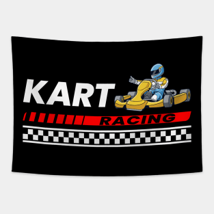 Kart Racing Tapestry