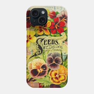 W.E Dallwig Seed Catalogue, 1897 Phone Case