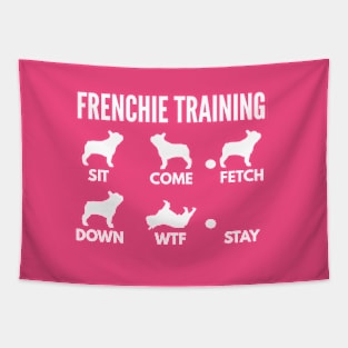 Frenchie Training Frenchie Dog Tricks Tapestry