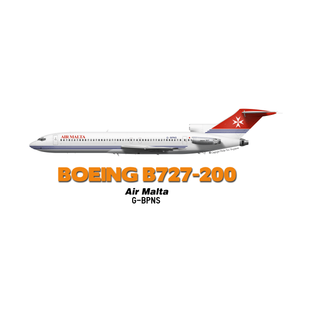 Boeing B727-200 - Air Malta by TheArtofFlying