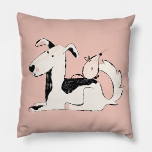 Scribble Pets cat dog mouse Pillow