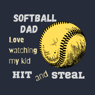 Softball dad T-Shirt