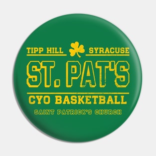 St. Pat's CYO Basketball Pin