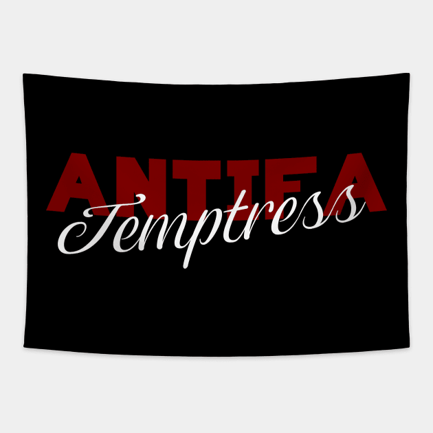 Antifa Temptress Tapestry by Freq501