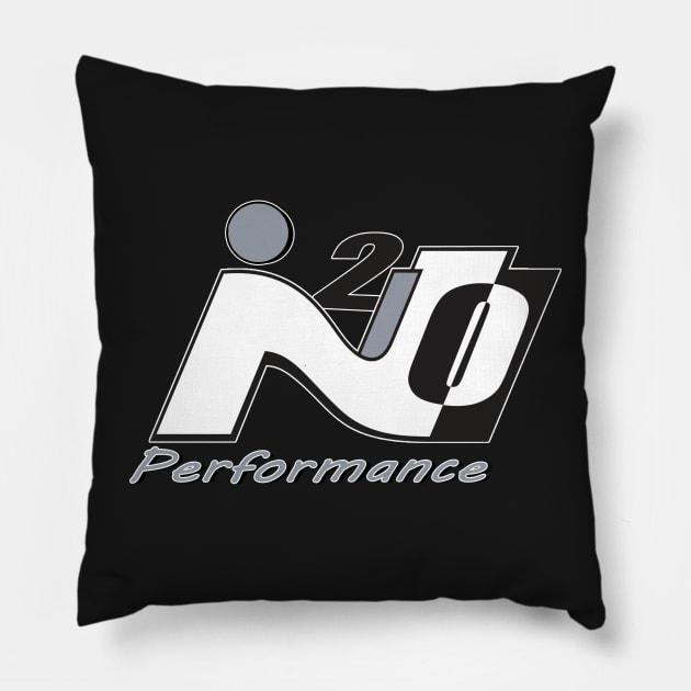 i20N Performance (2) Shadowgrey Pillow by CarEnthusast