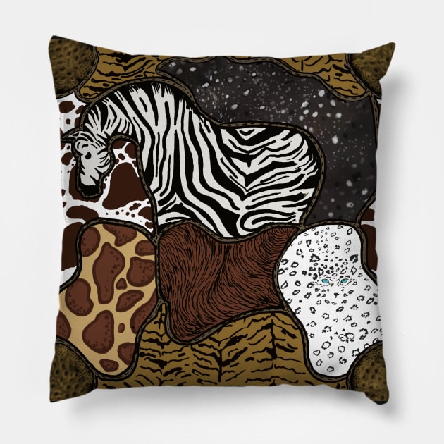 Exotic Animal Print collection Pillow by Salzanos