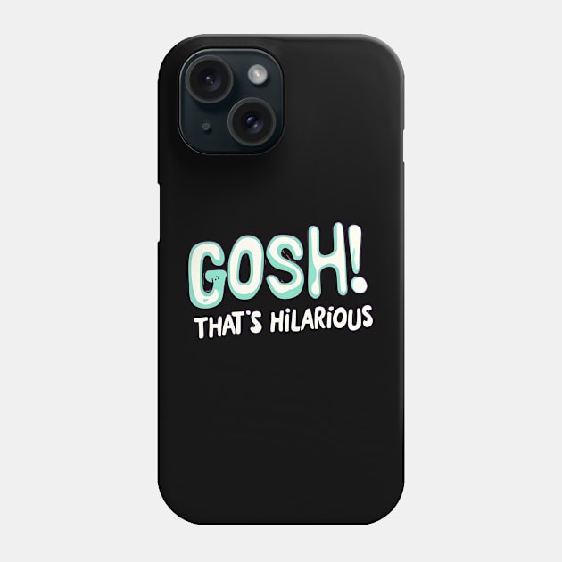 Hilarious ghost Phone Case by NomiCrafts