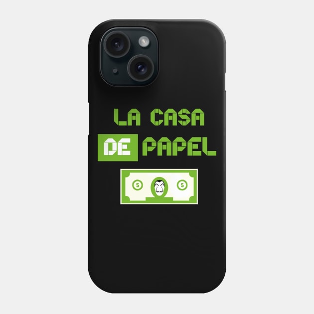 La Casa de Papel Phone Case by FlowrenceNick00