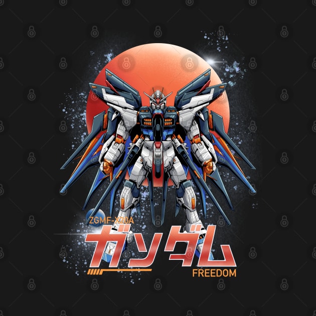 ZGMF Strike Freedom by create by adi