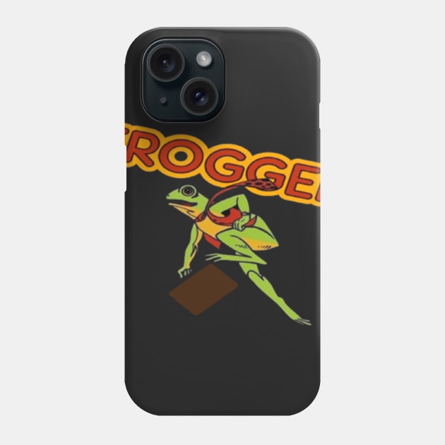 Frogger Logo Phone Case by gani90