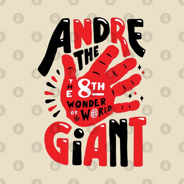 Andre the giant by THEVARIO