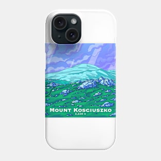 Mount Kosciuszko "8 Peaks" Phone Case