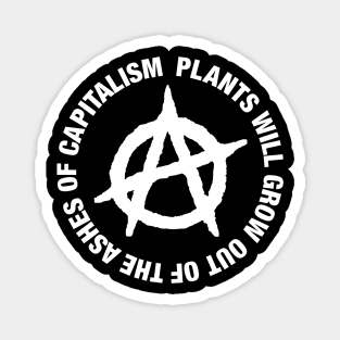 New Green World — Plant Anarchy Magnet