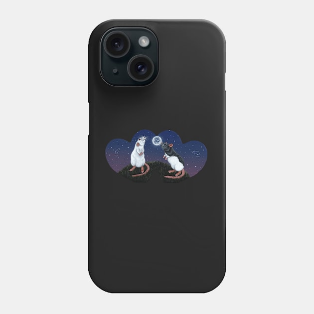 Heart Rats Phone Case by WolfySilver