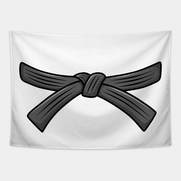 Black belt Karate Dan Wado Goju Shotokan Shito Kyokushin ryu Tapestry by LaundryFactory