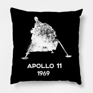 Apollo 11 50th Anniversary Moon Landing 1969 Ship T-Shirt Pillow