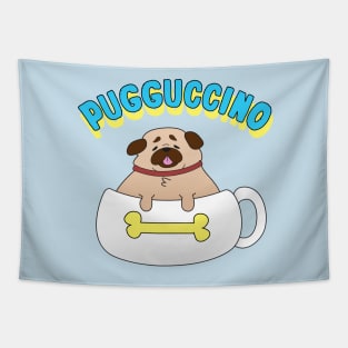 Pugguccino Tapestry