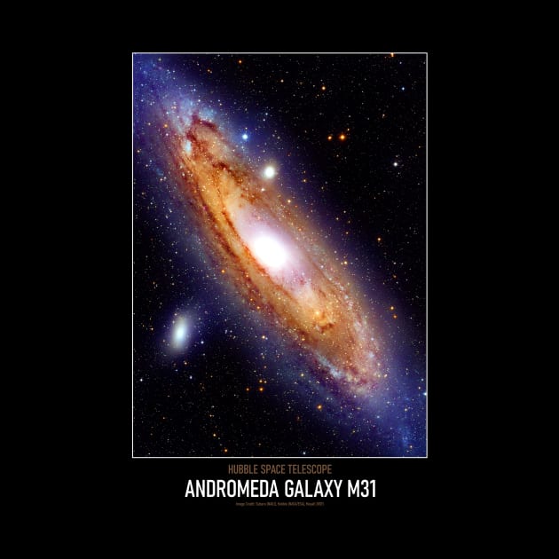 High Resolution Astronomy Andromeda Galaxy M31 by tiokvadrat