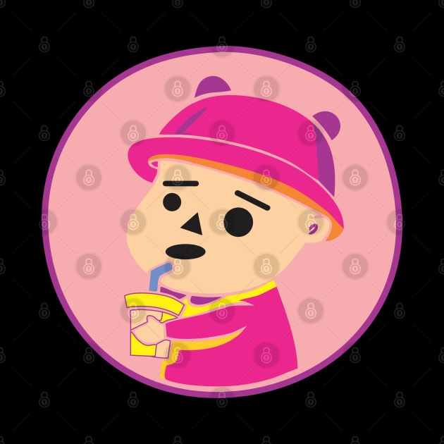 bubble tea boy by TrendsCollection