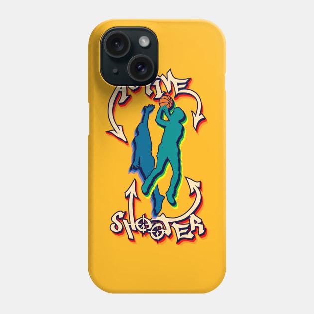 Active Shooter (basketball) Phone Case by PeregrinusCreative