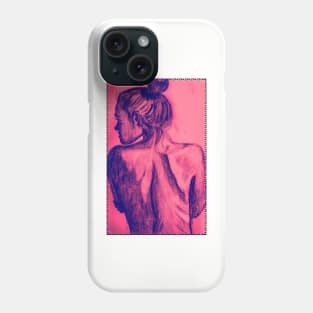 Girl in Pink Phone Case