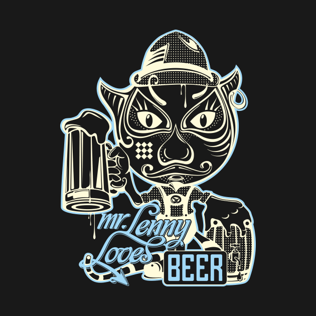 mr.Lenny loves beer / black_yellow by mr.Lenny Loves ...