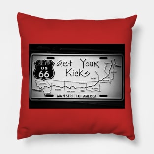 Get Your Kicks Pillow