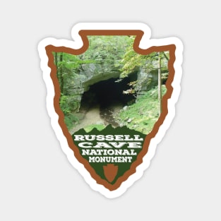 Russell Cave National Monument arrowhead Magnet