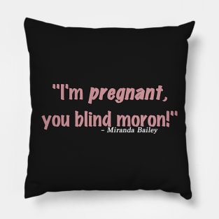 Miranda Bailey pregnant Pillow